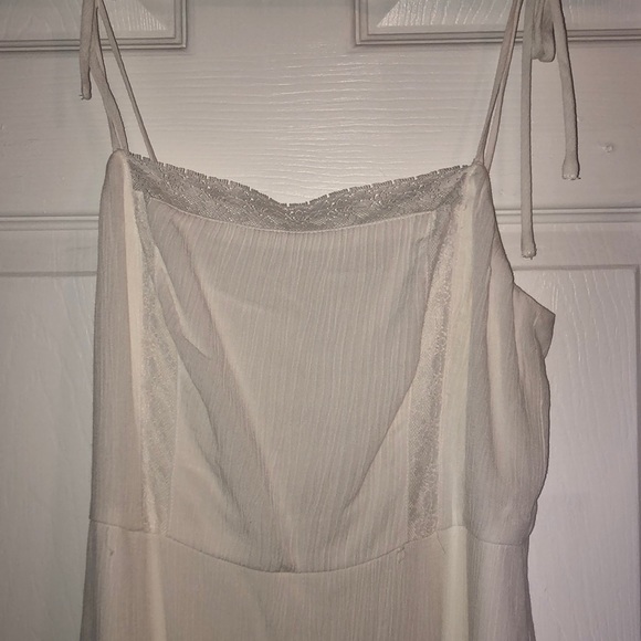 White Flowing Dress - Picture 3 of 3